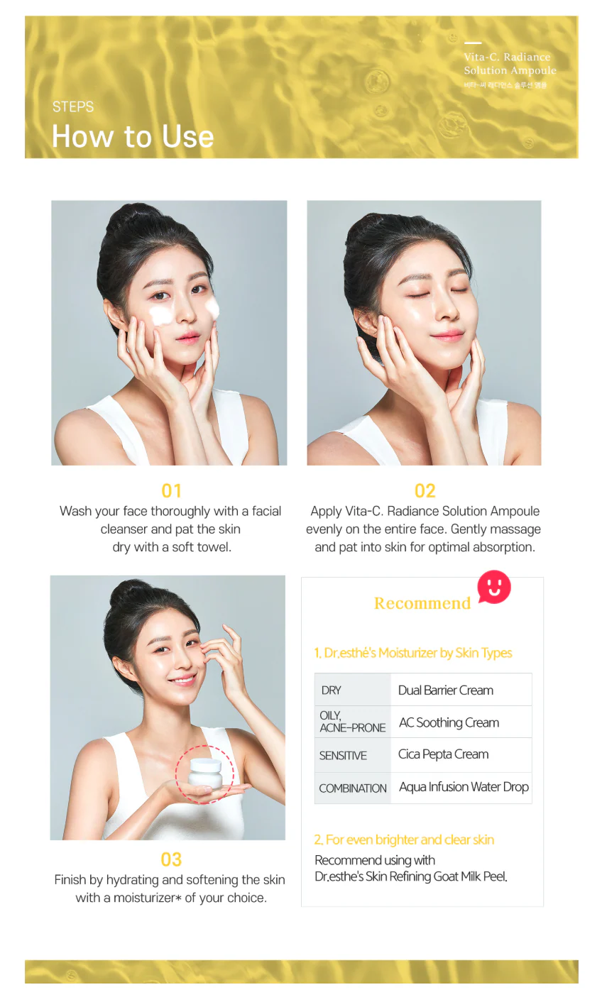 Dr.esthé  Vita C Radiance Solution 1.75 oz.