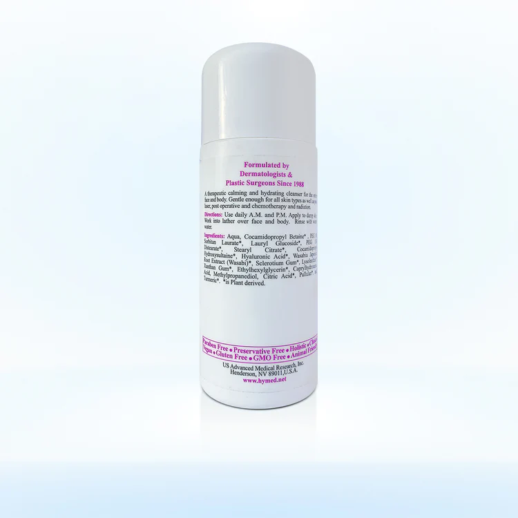 Gentle Skin Cleanser - with Natural Anti-Microbial Ingredients (for cancer centers) 6oz