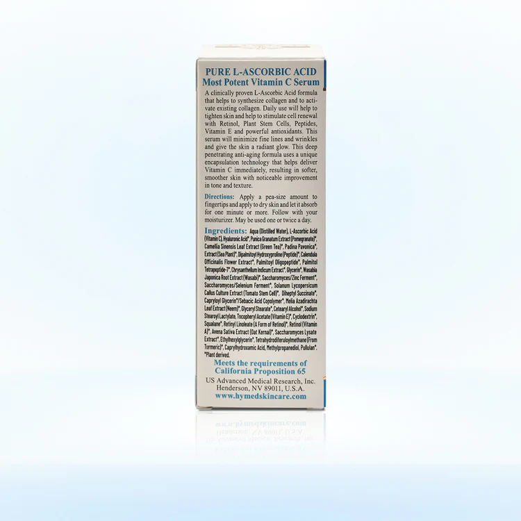 Hymed Pure L-Ascorbic Acid Vitamin C Serum 1 fl. oz. / 30 ml.